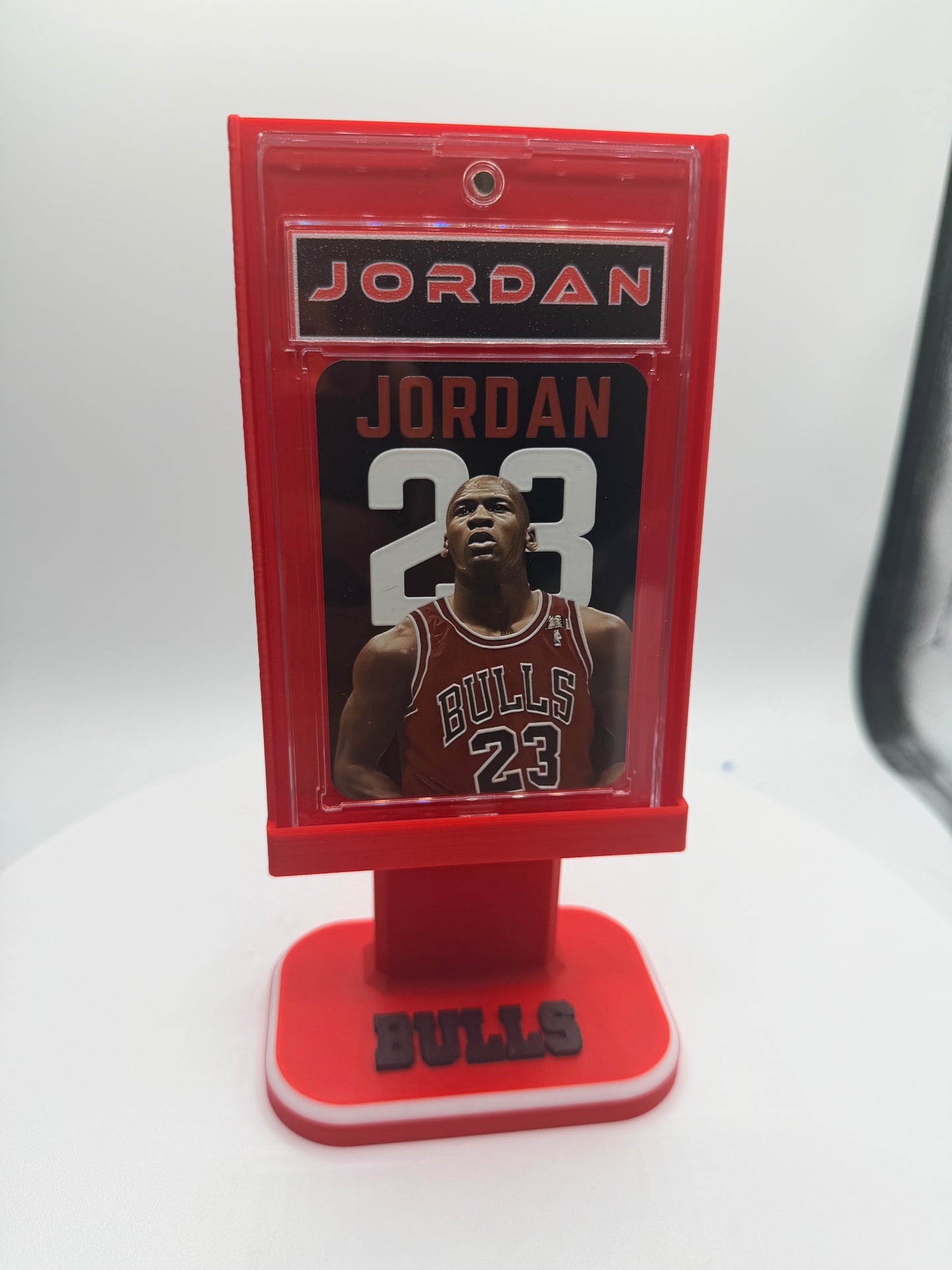 Michael Jordan “His Airness” Minted Metal Card Display Stand