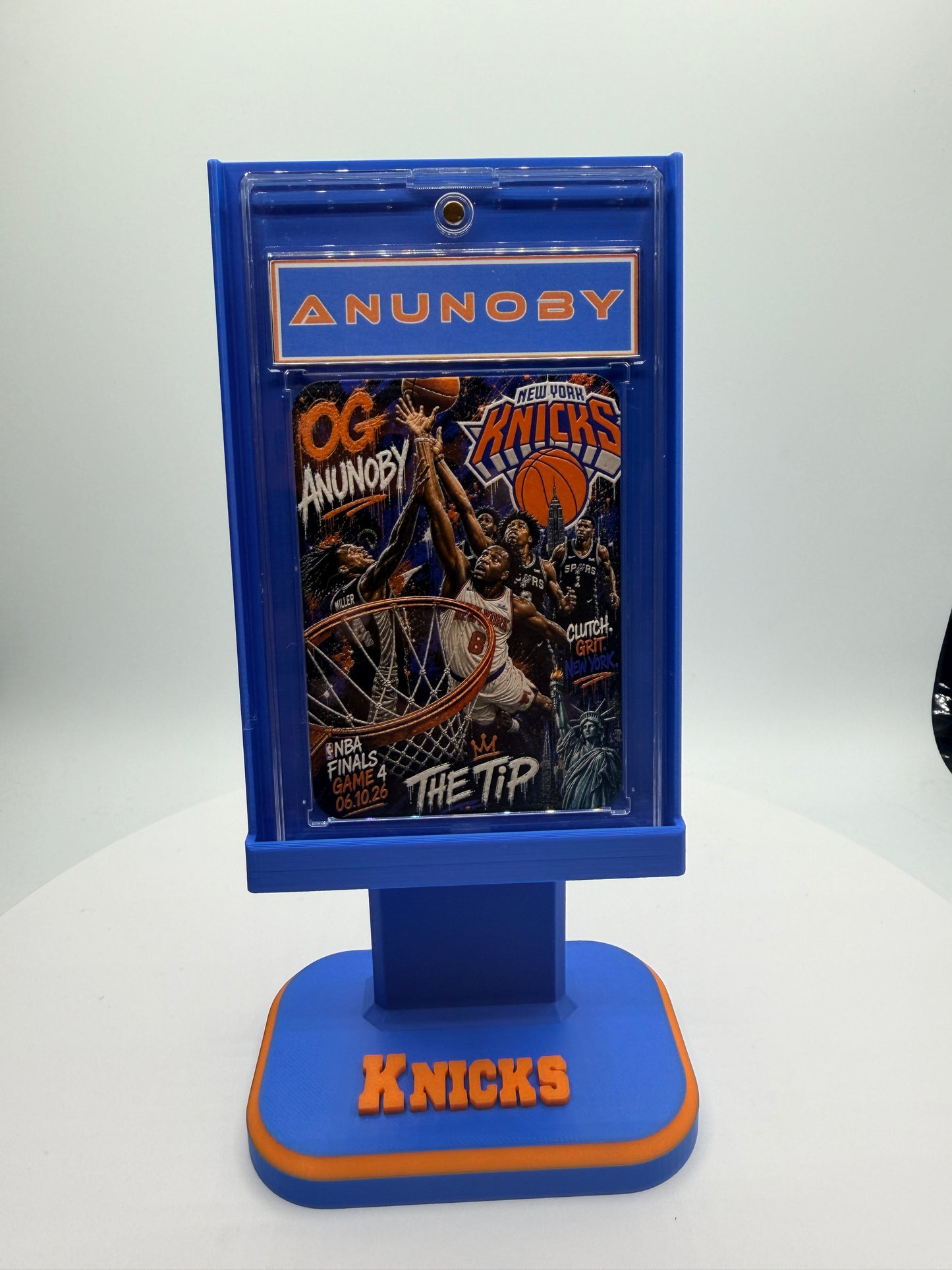 OG Anunoby “The Tip” - Minted Metal Card Display