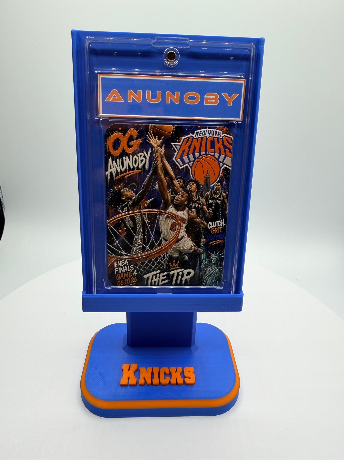 OG Anunoby “The Tip” - Minted Metal Card Display