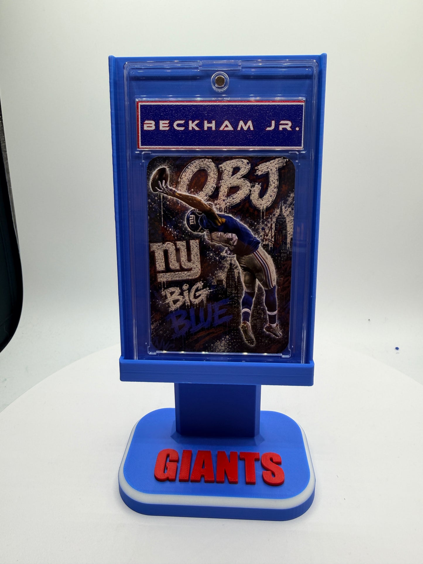 Odell Beckham Jr. “One Hand Snag” Minted Metal Card Display