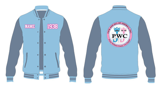 Personalized Jack & Jill Prince William County Chapter Varsity Jacket