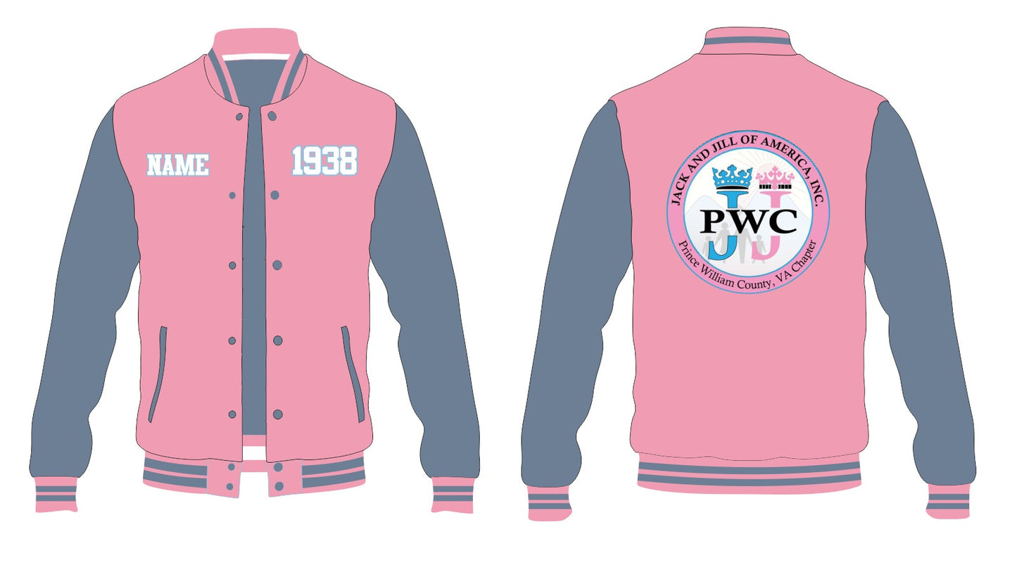 Personalized Jack & Jill Prince William County Chapter Varsity Jacket