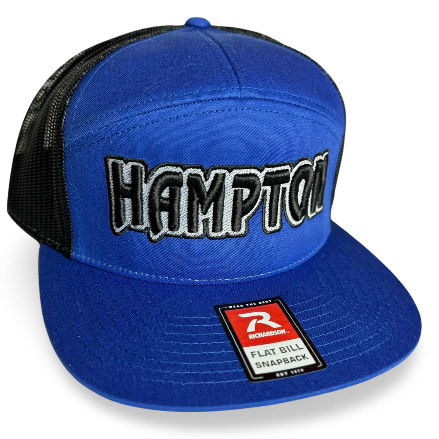 Hampton Blue 2 Tone SnapBack w/ 3D Puff